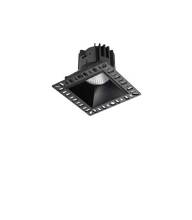 Downlight da incasso Game Alluminio Nero