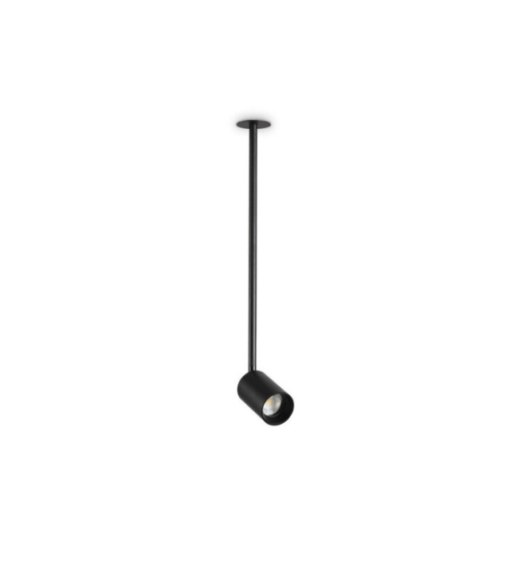 GALILEO Spotlight Metall, schwarzes Aluminium
