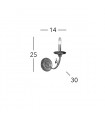 PISANI Wall Light 1 light - 4