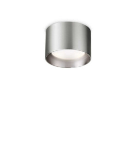 Lámpara de techo con punta de metal de níquel