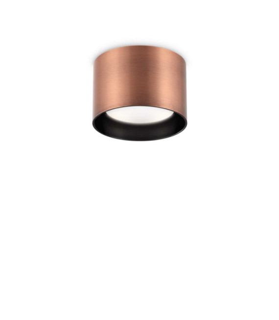 Spike-Deckenleuchte aus Metall und Kupfer