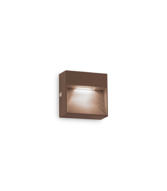 Outdoor wall light Dedra Metal, Aluminum Coffee