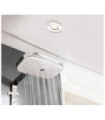 Spot Salle de bains Bibury Aluminium Clair, chromé
