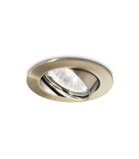 Faretto da incasso Swing Bronzo