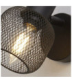 Spot Meshy Acier doux Sable Noir