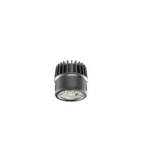DYNAMIC Einbau-Downlight Metall, Aluminium Mattschwarz