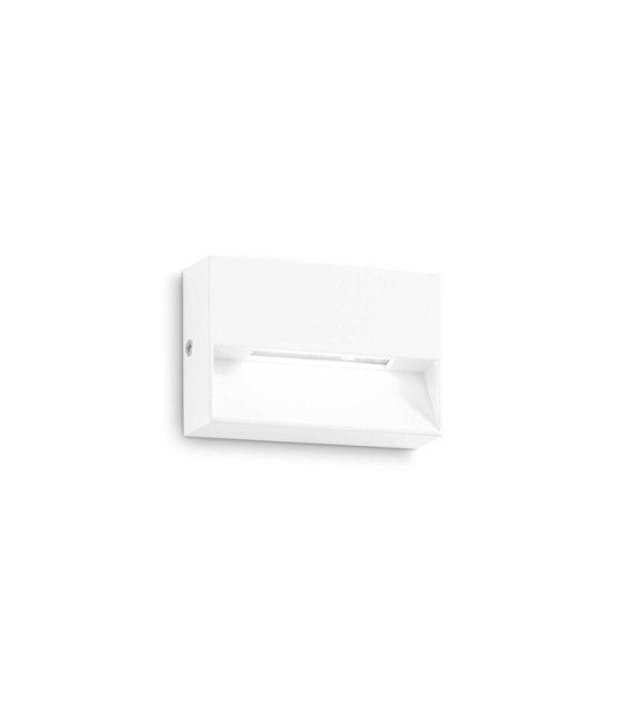 Aplique exterior Dedra Metal, Aluminio blanco