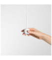 Suspension LED Archimede Métal,Plastique Blanc