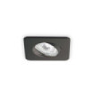 Downlight encastré Lounge Métal Noir
