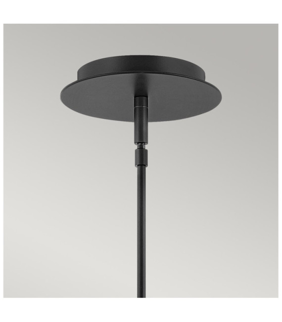 Dax LED Pendant Light Steel Black