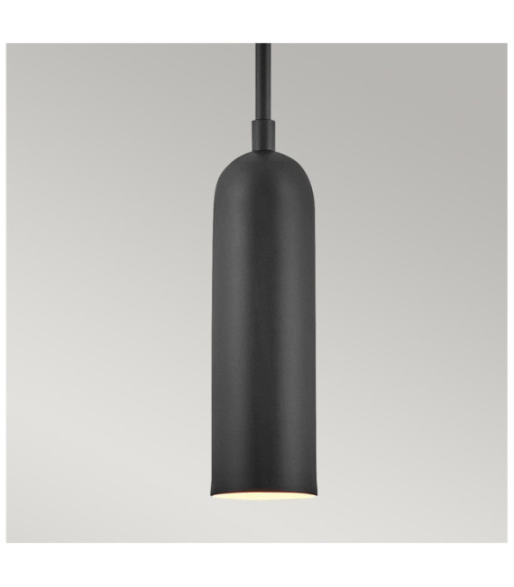 Suspension LED Dax Acier Noir