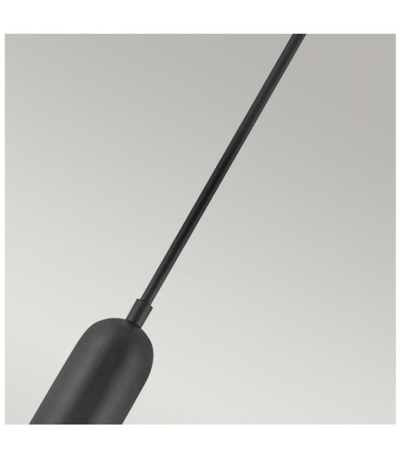 LED-Pendelleuchte Dax Steel Schwarz