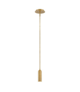 LED-Pendelleuchte Dax Steel Brass Heritage