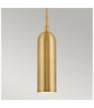 Suspension LED Dax Acier Laiton Héritage