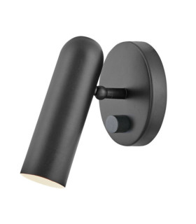 Lampe de lecture Dax Acier Noir