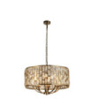 Suspension Bijou Acier doux,verre Laiton Antique