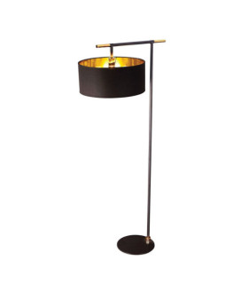 Lampadaire Balance Abat jour en acier Noir