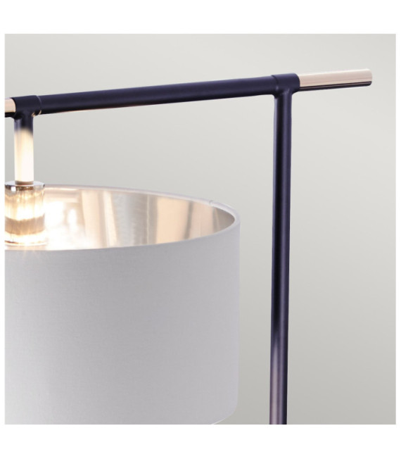 Lampadaire Balance Abat jour en acier Noir
