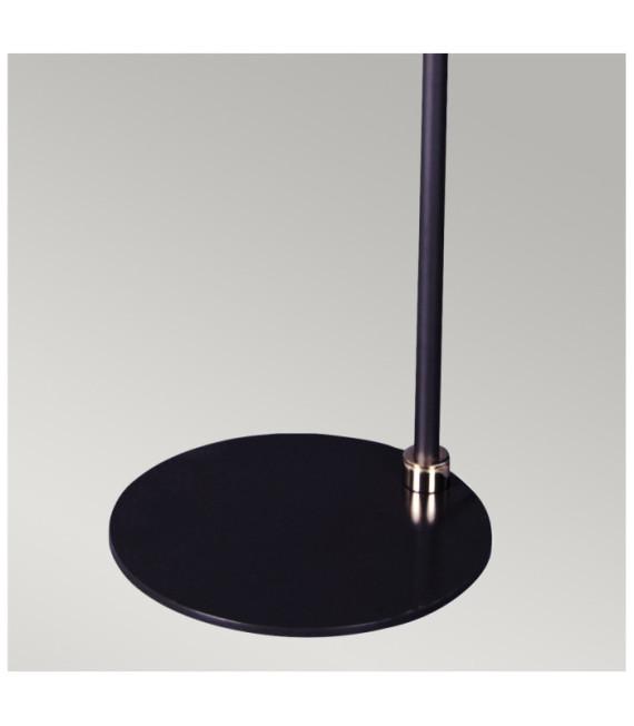 Lámpara de Pie Balance Pantalla Acero Negro