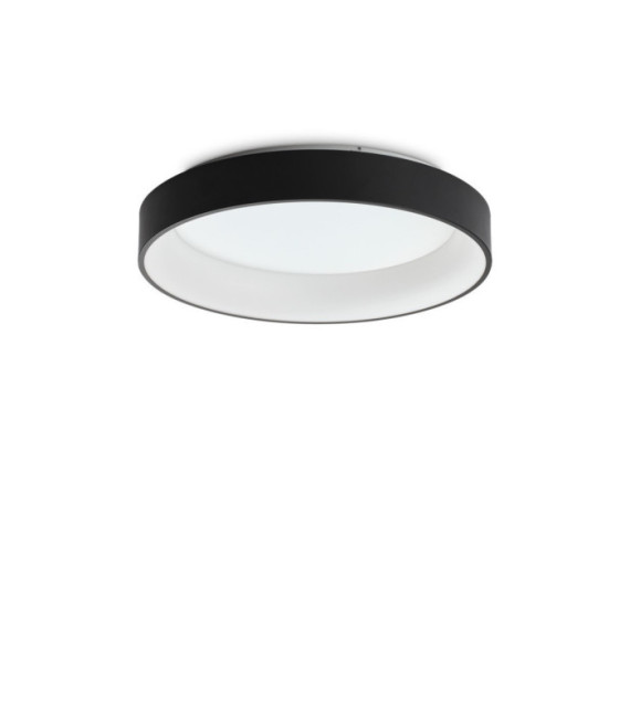 ZIGGY LED-Deckenleuchte aus Metall, schwarzem Kunststoff