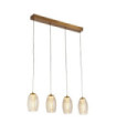 Suspension Cyclone Acier doux,verre,acrylique Bronze