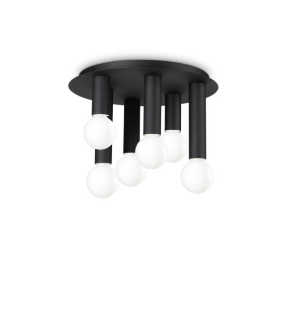 Plafonnier Petit Métal Noir