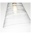 Suspension Feiss Aluminium,Acier,Verre Laiton bruni