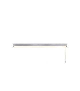 Venti aplique Aluminio, acero dulce Blanco, Cromo