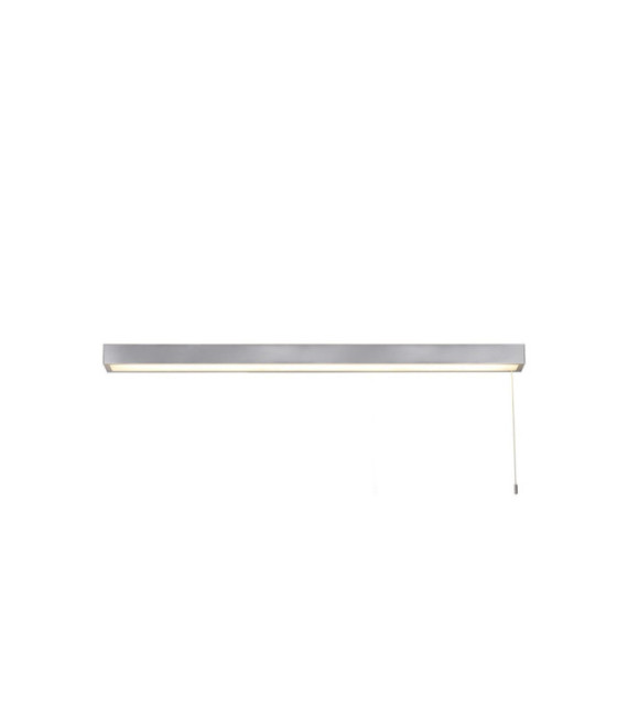 Venti Wandleuchte Aluminium, Baustahl Weiß, Chrom