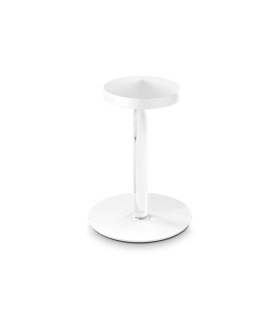 Toki Outdoor-Tischlampe aus weißem Kunststoff