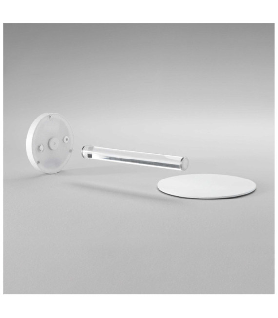 Lampada da tavolo per esterno Toki in plastica bianca