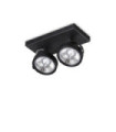 KONIG Spotlight Metal, Black Plastic