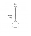 Suspension design LUNA chrome 1 ampoule