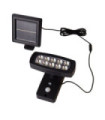 Portable wall light Solar ABS, Polycarbonate Satin black