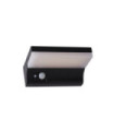 Applique murale Solar Aluminium,polycarbonate Noir mat
