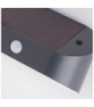 Wall light Solar ABS, Matte Gray Polycarbonate
