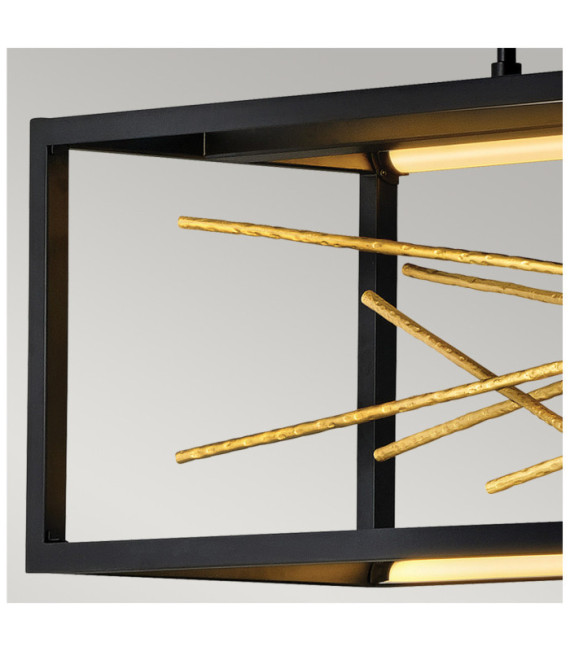 Hinkley Suspension Steel Black and gold gold