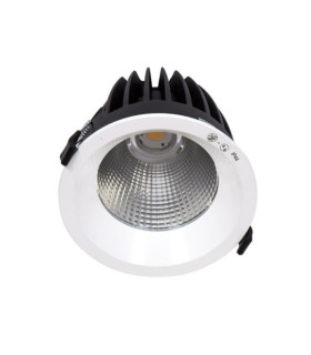 Lampada da terra per esterno Kerez Alluminio Bianco