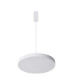 Suspension LED Orbital Acrylique,alliage métallique Blanc
