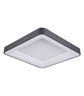 Plafonnier LED Giacinto Acrylique,Aluminium Noir