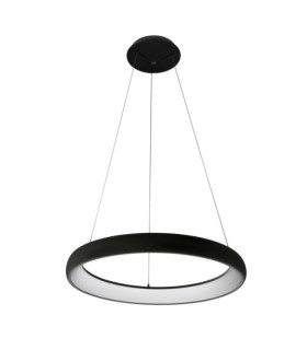 Suspension LED Alessia Acrylique,alliage métallique Noir