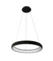 Suspension LED Alessia Acrylique,alliage métallique Noir