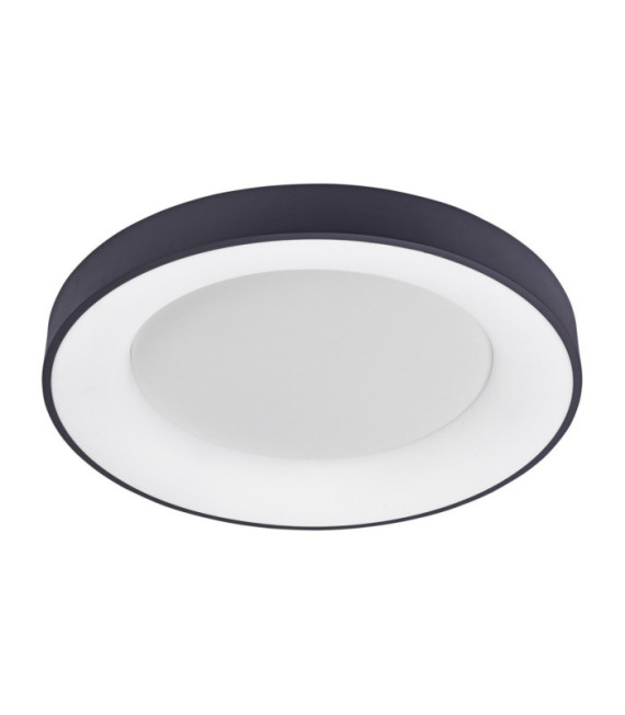 Giulia lámpara de techo LED Acrílico, Aluminio Negro