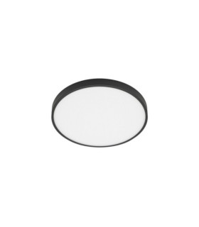 Riberio Ceiling Light Plastic, Black Aluminum