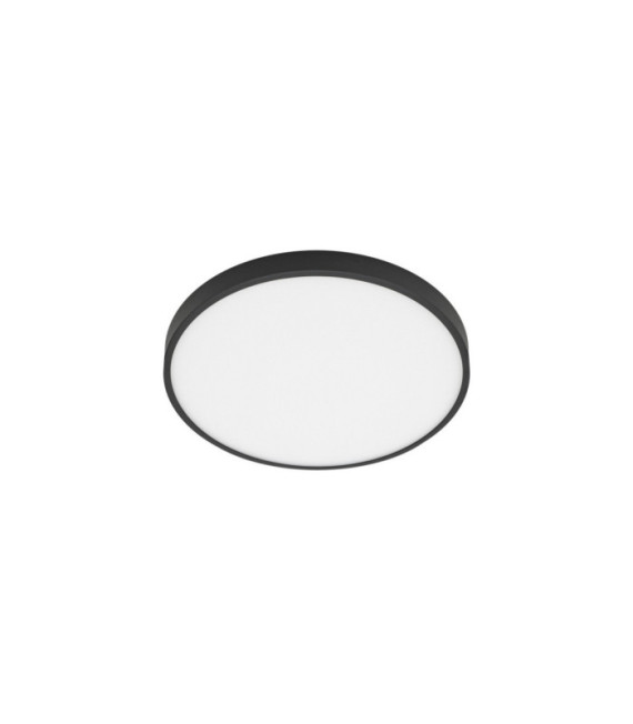 Riberio Ceiling Light Plastic, Black Aluminum