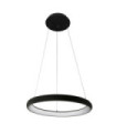 Alessia LED pendant light Acrylic, metal alloy Black