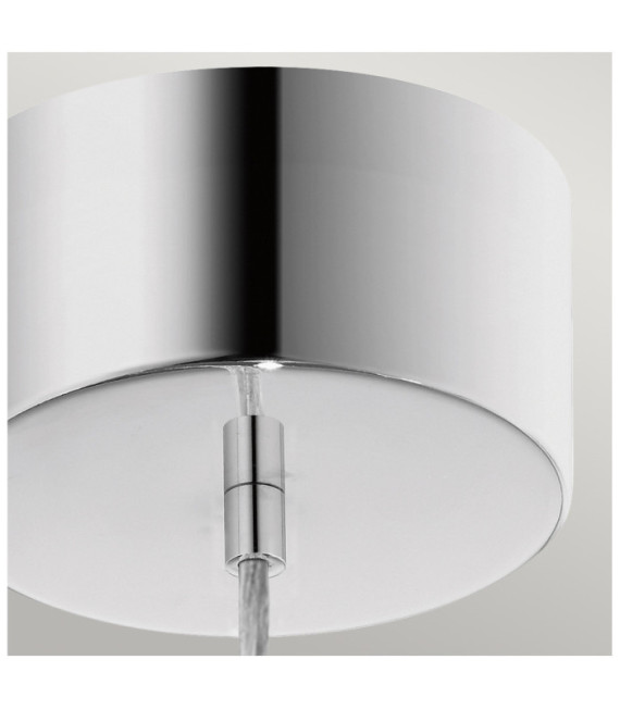 Kichler pendant light Iron, acrylic with zirconia chip, aluminum Polished chrome