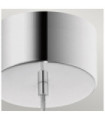 Suspension Kichler Fer,acrylique avec puce de zircone,aluminium Chrome poli
