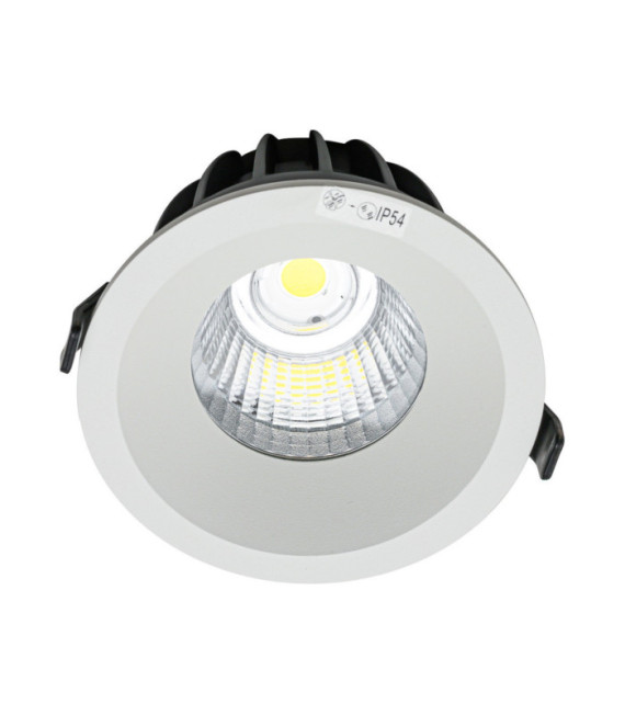 Weißes Einbau-Downlight aus Aluminium von Rezzo
