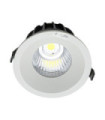 Downlight encastré Rezzo Aluminium Blanc